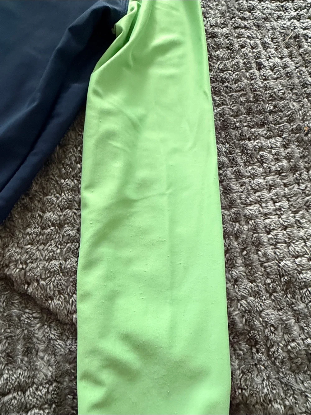 OshKosh B'gosh Navy and Lime Shark Rashguard Swim Set